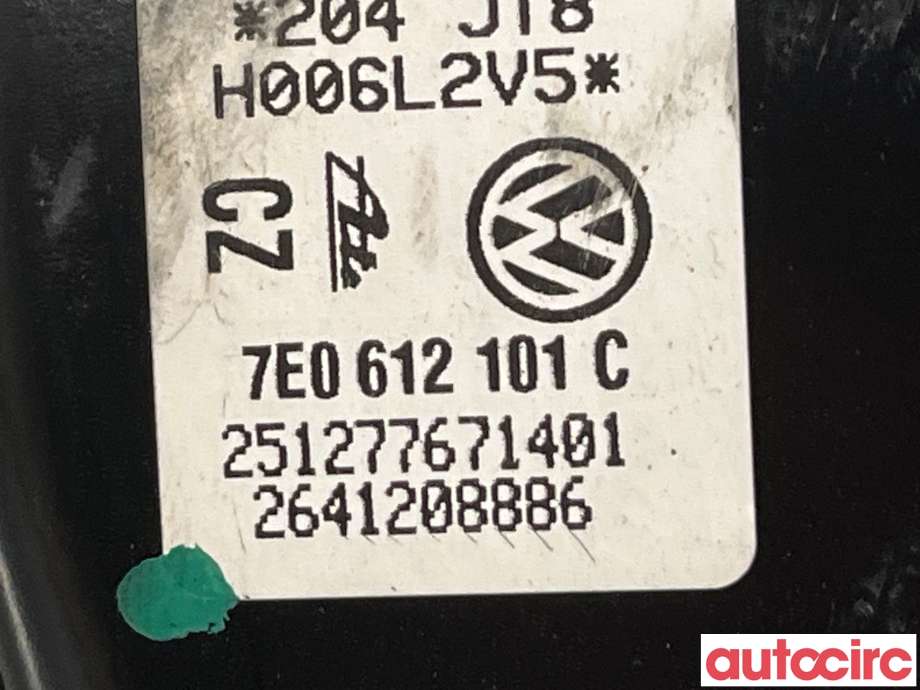 Bremsekraft-forsterker til VW Transporter / Caravelle 2009-2015 (Fase 2) (T5) (T5) (VOLKSWAGEN|7E0612105C||7E0612101C)