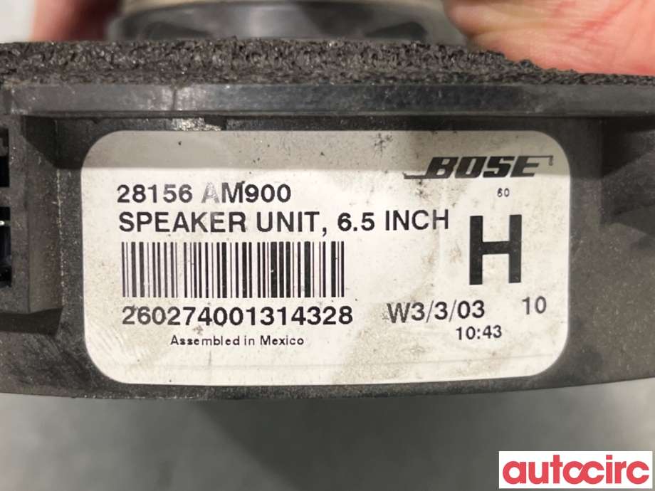 Bilstereo høyttaler til Øvrige personbiler Infiniti FX 2003-2008  (INFINITI|28156AM900||28156AM90A)