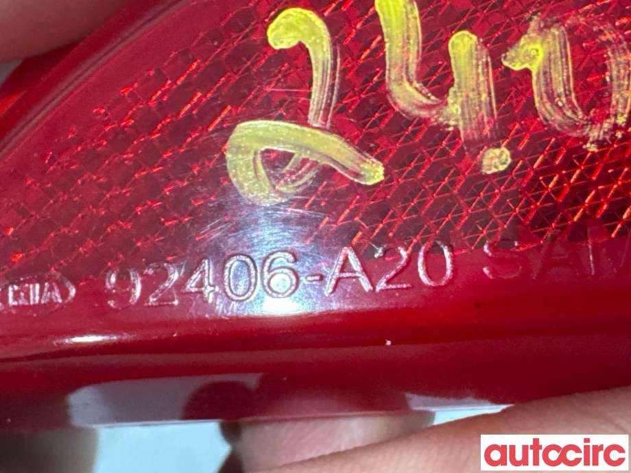 Refleksplate til Kia Cee