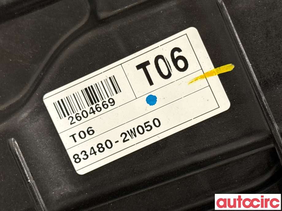 Ruteheis høyre bak til Hyundai Santa Fe 2012-2020 (Type III) (HYUNDAI|834812W000|83480-2W050)