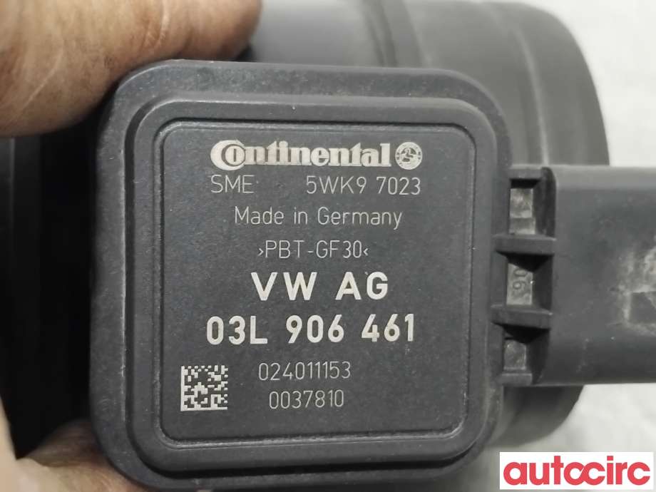 Luftmengde/luftmassemåler til VW Golf VI 2008-2012  (VOLKSWAGEN|03L906461|5WK97023)
