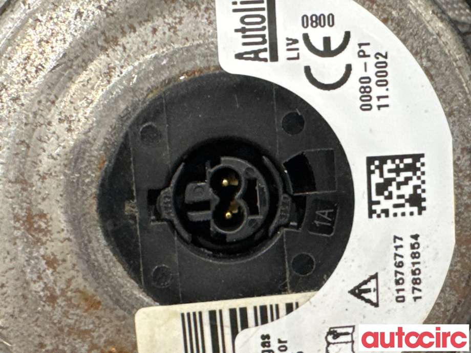 Airbag rattpute til Ford Transit Connect 2013-2018 Type II, Fase 1 (FORD|1763190||BK21-V042B85-AB35B8)