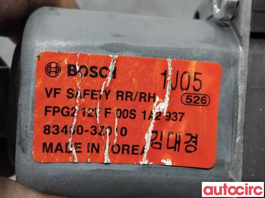 Ruteheis høyre bak til Hyundai i40 2012-2017  (HYUNDAI|834603Z010|F00S1A2937|83460-3Z010)