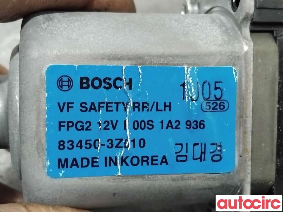 Ruteheis venstre bak til Hyundai i40 2012-2017  (HYUNDAI|834503Z010|F00S1A2936|83450-3Z010)