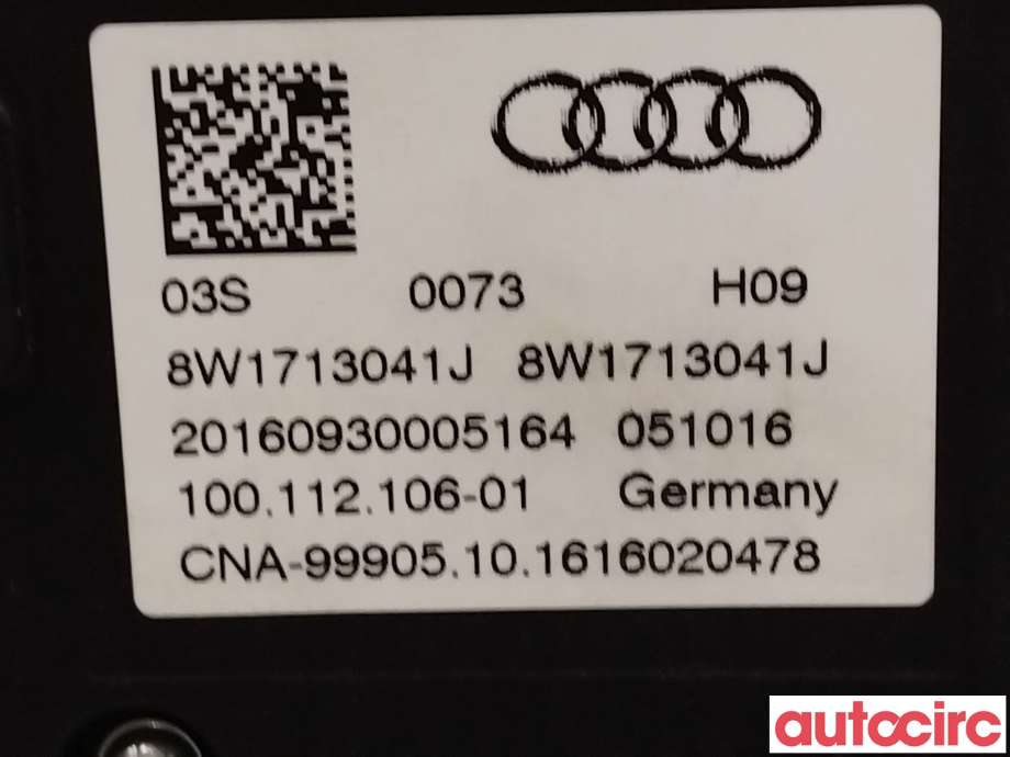 Girstang/girvelger automat til Audi A4 2015-2019 (Type V, Fase 1) (B9) (B9) (AUDI|8W1713041J)
