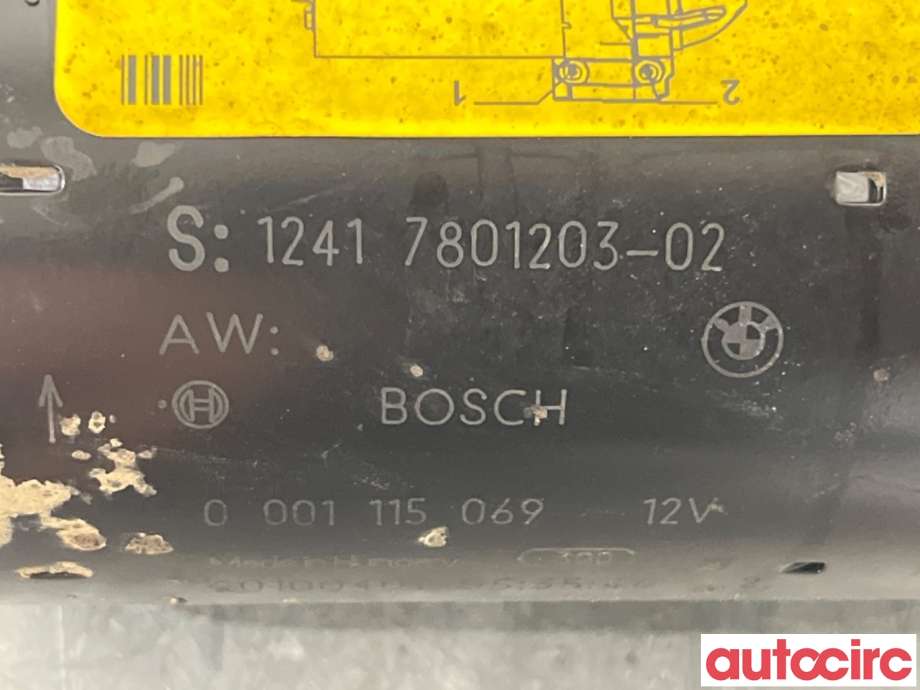 Starter diesel til BMW 3-Serie 2005-2011 (E90/E91/E92/E93) (E90/E91/E92/E93) (BMW|12418570238|0001115069|12417801203)