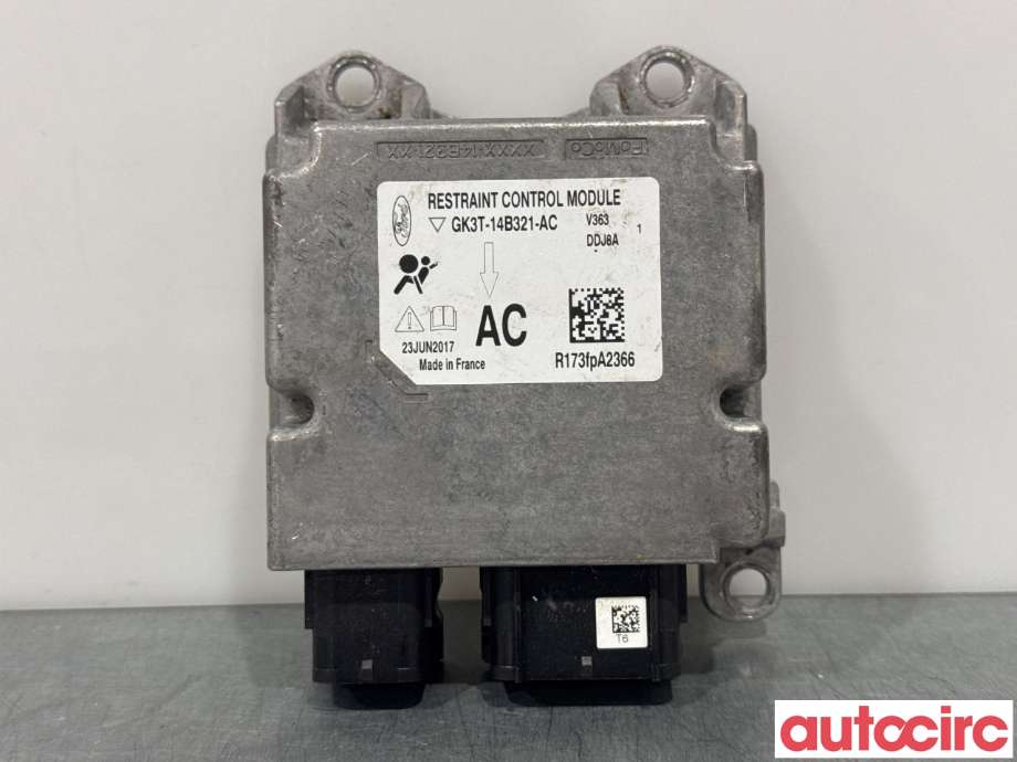 Airbag elektronikk til Ford Transit Connect 2013-2018 Type II, Fase 1 (FORD|2018101||GK3T-14B321-AC)