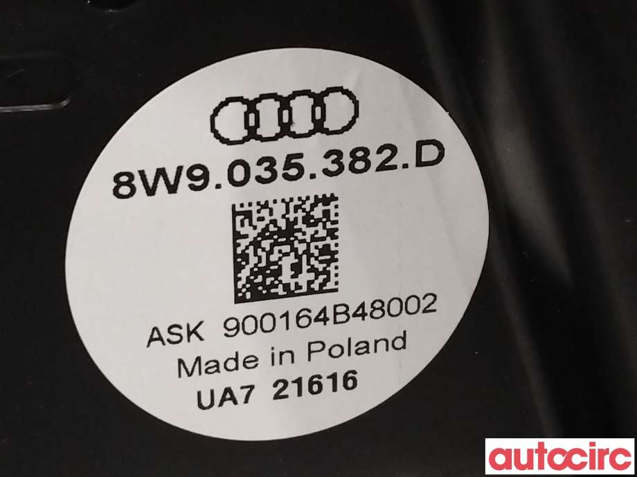 Bilstereo høyttaler til Audi A4 2015-2019 (Type V, Fase 1) (B9) (B9) (AUDI|8W9035382D)