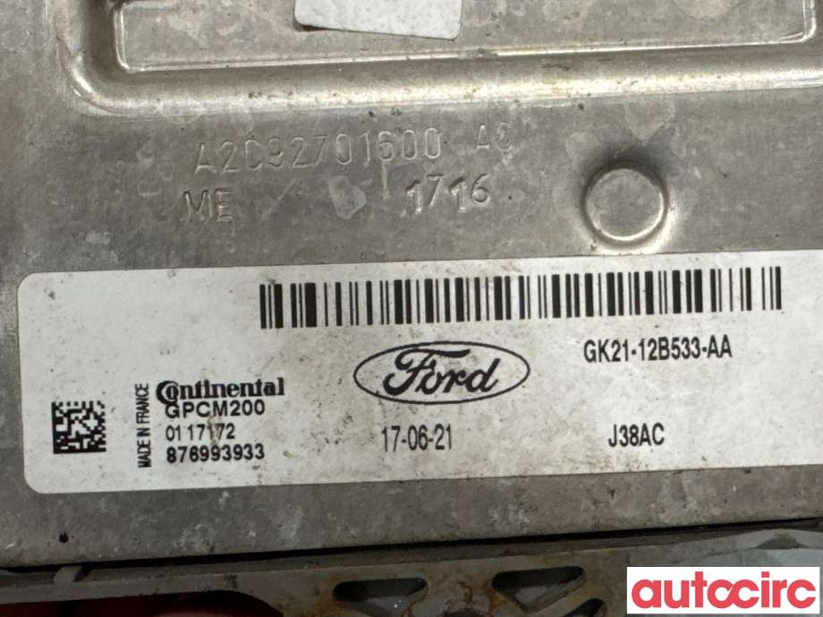 Rele gløde til Ford Transit Connect 2013-2018 Type II, Fase 1  (FORD|2008625|876993933|GK21-12B533-AA)