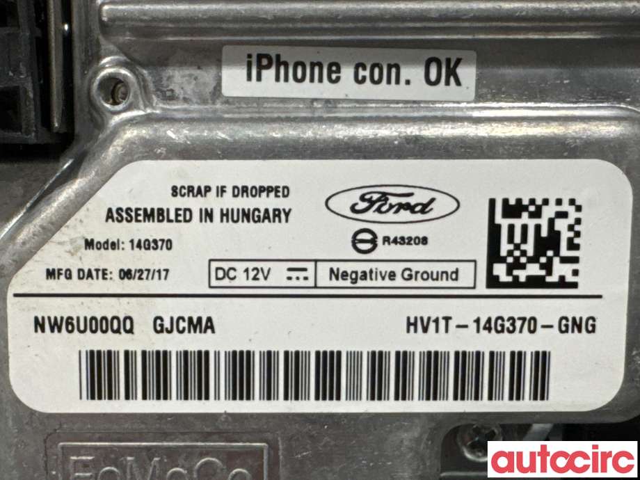 Instrument kjørecomputer til Ford Transit Connect 2013-2018 Type II, Fase 1  (FORD|5392283|)