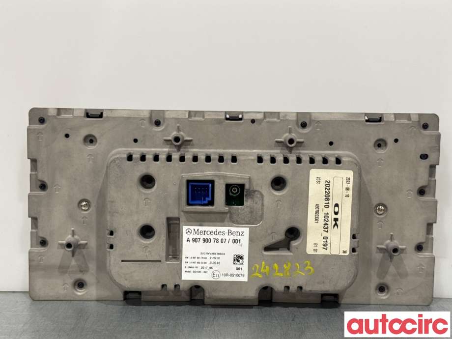 Instrument kjørecomputer til Mercedes Sprinter 2018-->> (907/910) (907/910) (MERCEDES|A9079002310||A9079007807)
