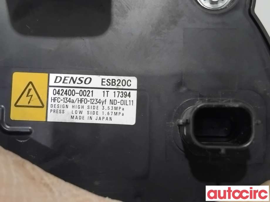 Aircondition kompressor til Toyota Prius 2016-2023 (Type IV) (combi) (combi) (TOYOTA|8837047090|042400-0021|)