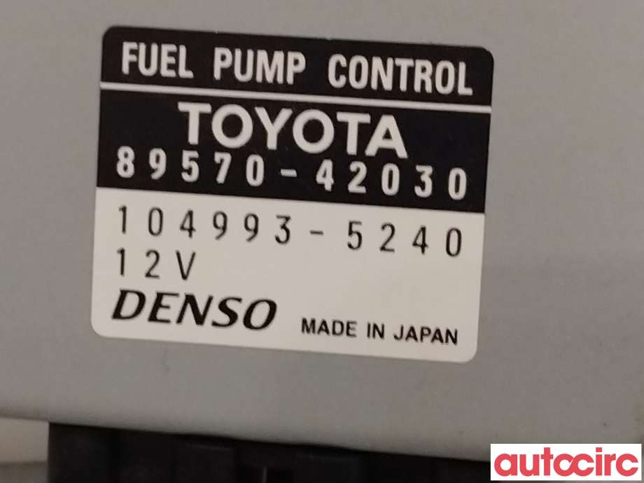 Styreenhet drivstoffpumpe til Toyota RAV4 2016-2019 (Type IV, Fase 2)  (TOYOTA|8957042030)