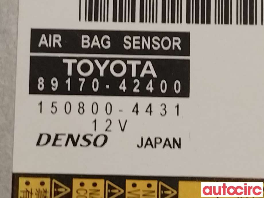 Airbag elektronikk til Toyota RAV4 2016-2019 (Type IV, Fase 2)  (TOYOTA|8917042400)