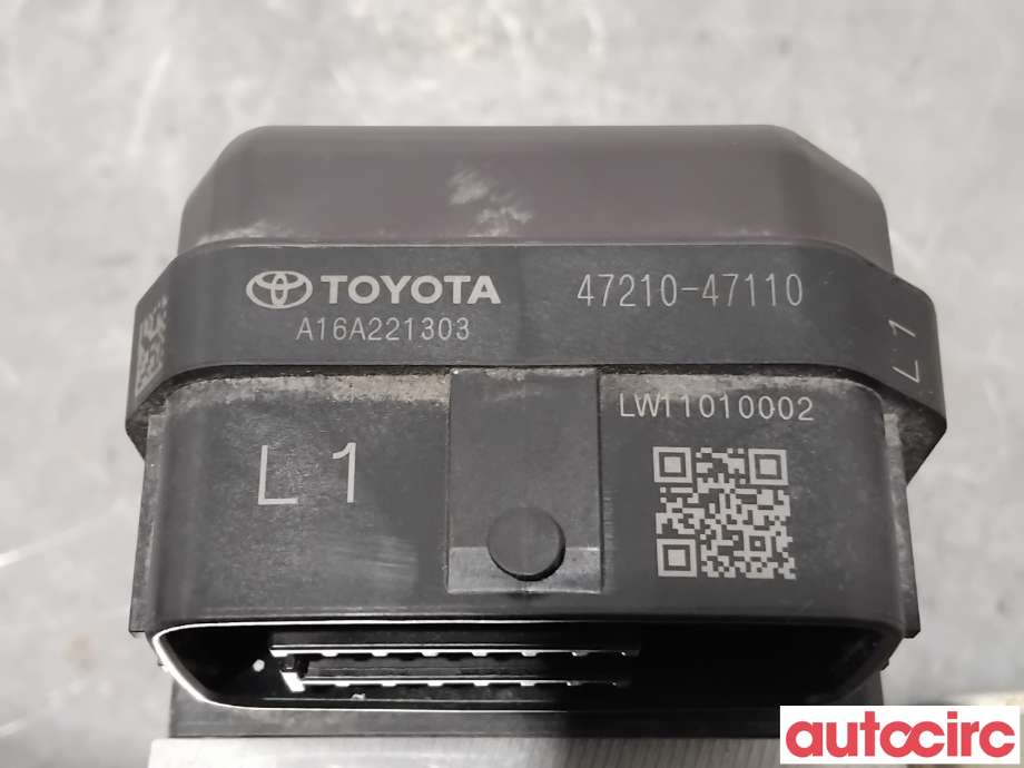 Bremsepumpe hoved til Toyota Prius 2016-2023 (Type IV) (combi) (combi) (TOYOTA|4705047560||47210-47110)