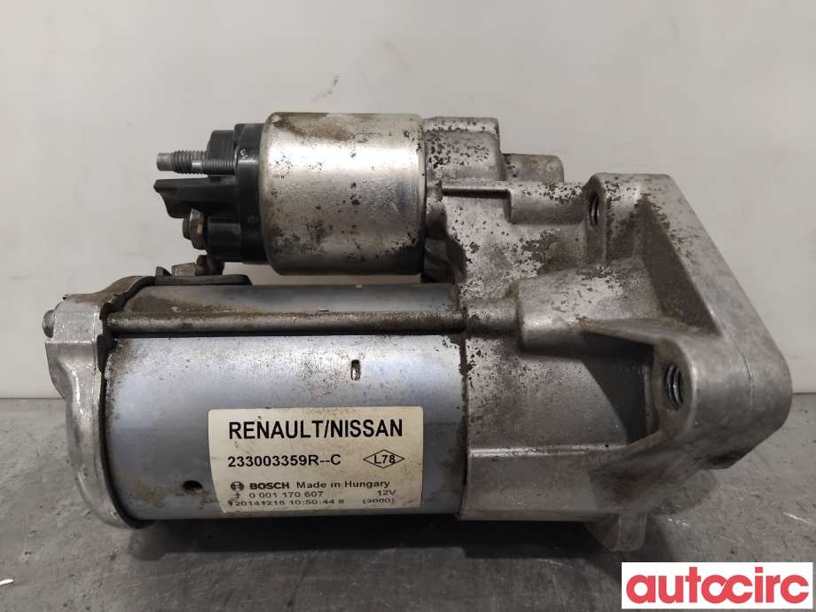 Starter diesel til Nissan Qashqai, 2014-2021 (Type II)  (NISSAN|2330000Q2E)