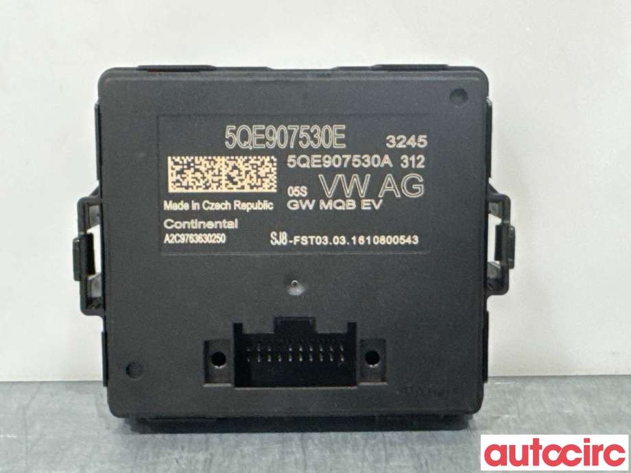 Diverse deler til VW e-Golf 2014-2017 (Fase 1) (VOLKSWAGEN|5QE907530E|A2C9763630250)