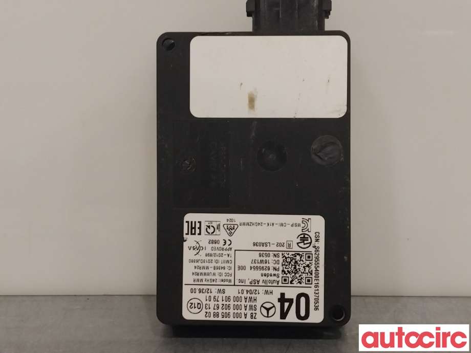 Sensor radar til Mercedes GLC, 2015-2022 (X253) (X253) (MERCEDES|A0009058802)