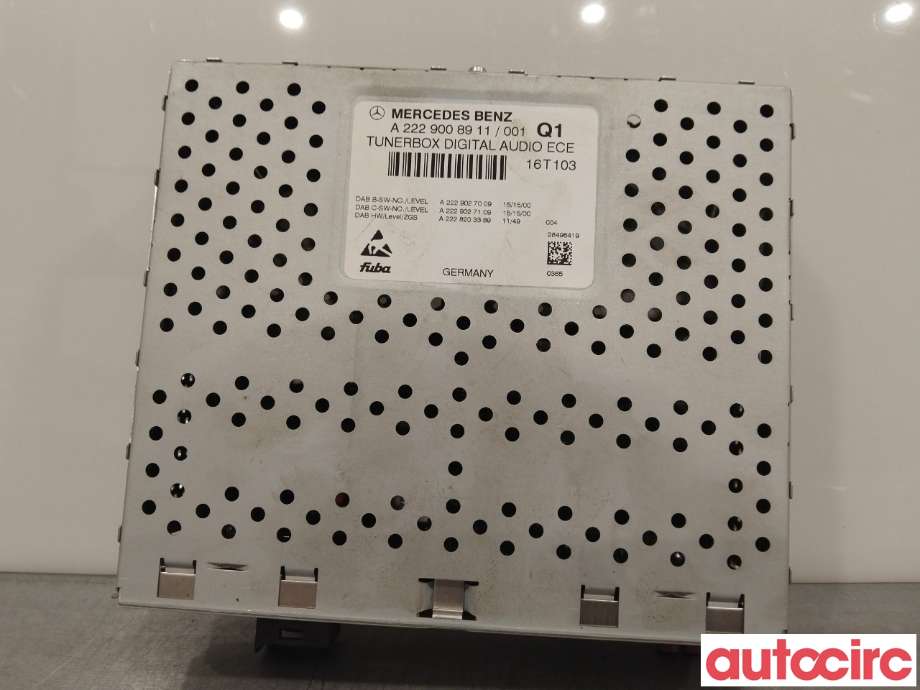 Bilstereo diverse til Mercedes GLC 2015-2022 (X253) (X253) (MERCEDES|A2229008911)