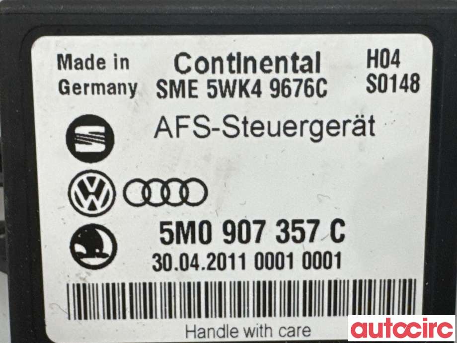 Styreenhet diverse til VW Golf VI 2008-2012  (VOLKSWAGEN|5M0907357C|SME5WK49676C)