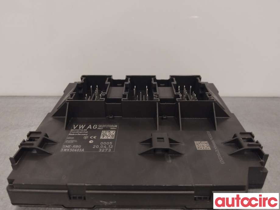Styreenhet comfort (BCM) til VW Tiguan 2011-2016 (Type I, Fase 2)  (VOLKSWAGEN|5K0937087AB|5K0937086M)