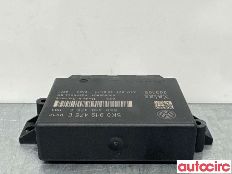 Styreenhet parkering til VW Golf VI 2008-2012 (VOLKSWAGEN|5K0919475E|303105)
