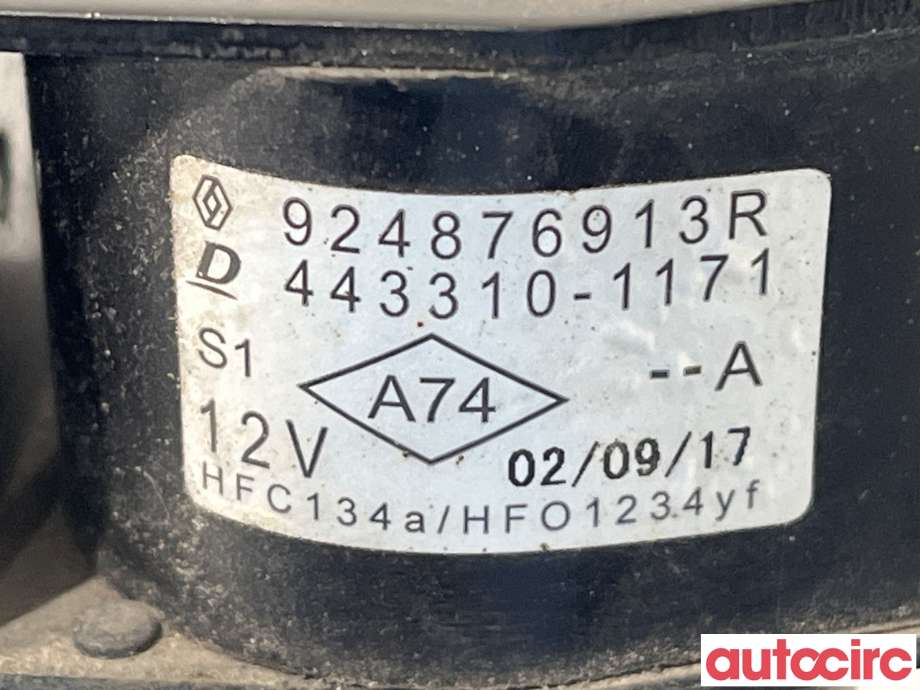Diverse deler til Renault Zoe 2013-2019 (Fase 1) (RENAULT|924876913R|443310-1171)