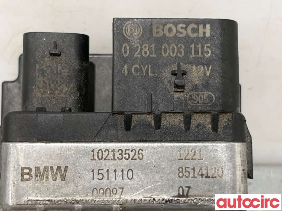 Rele gløde til BMW X3 2010-2017 (F25) (F25) (BMW|12218514120|0281003115|12218473750)
