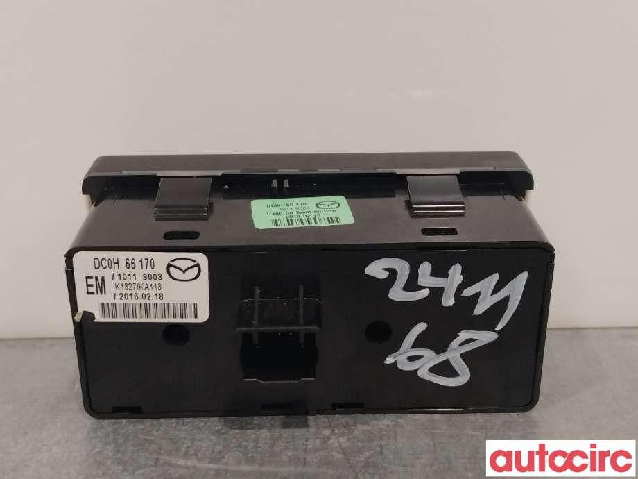 Bryter diverse til Mazda CX-3 2015-2022  (MAZDA|DC0H-66-170)