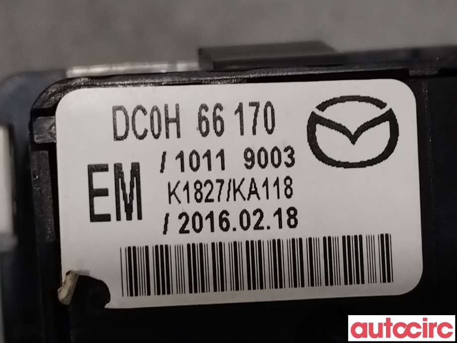 Bryter diverse til Mazda CX-3 2015-2022  (MAZDA|DC0H-66-170)