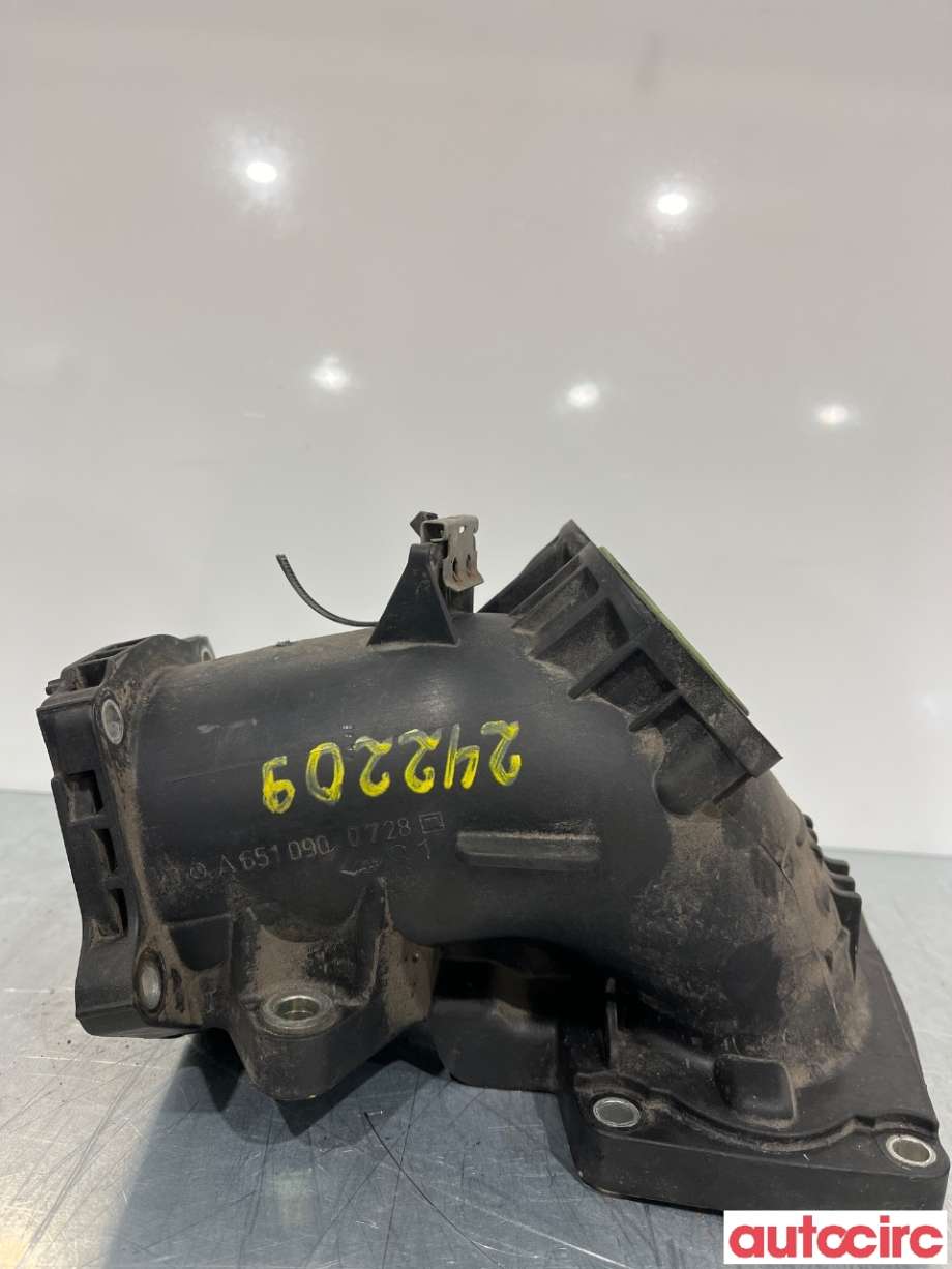 Turbo rør til Mercedes Vito/Viano 2010-2014 (Fase 2) (W639) (W639) (MERCEDES|A6510900728|)