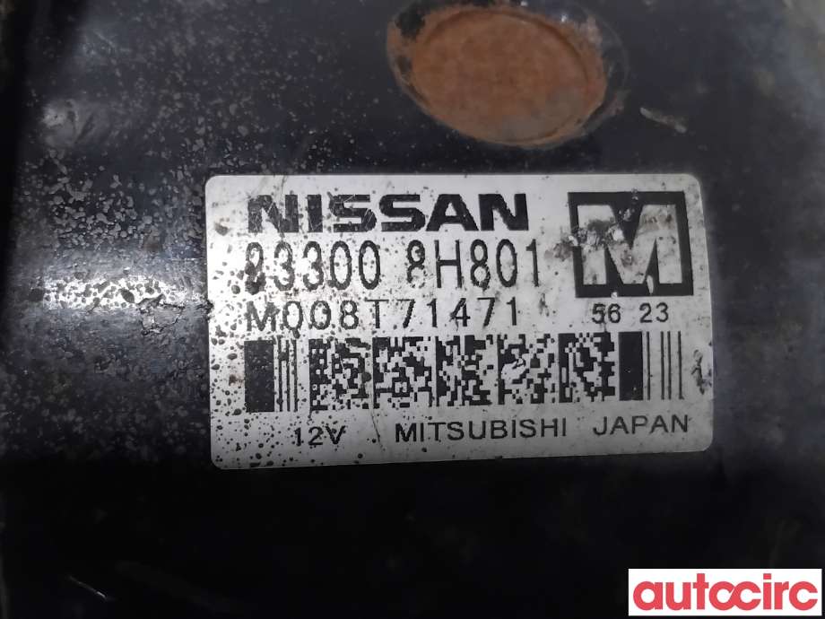Starter diesel til Nissan X-Trail 2002-2007 (T30) (T30) (NISSAN|233008H801|M008T71471)