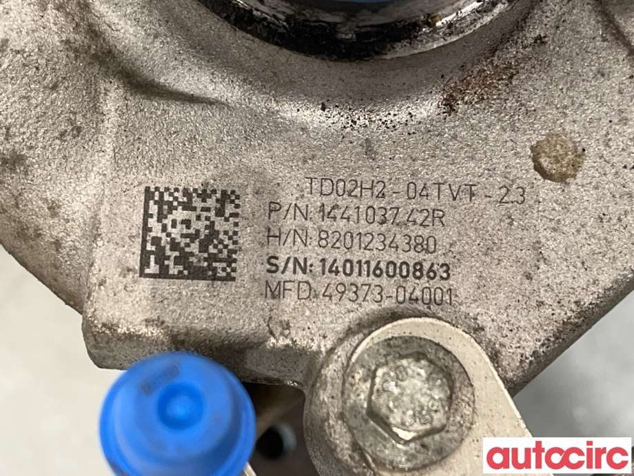 Turbo til Renault Captur 2013-2020 (Type I) (RENAULT|144102069R)