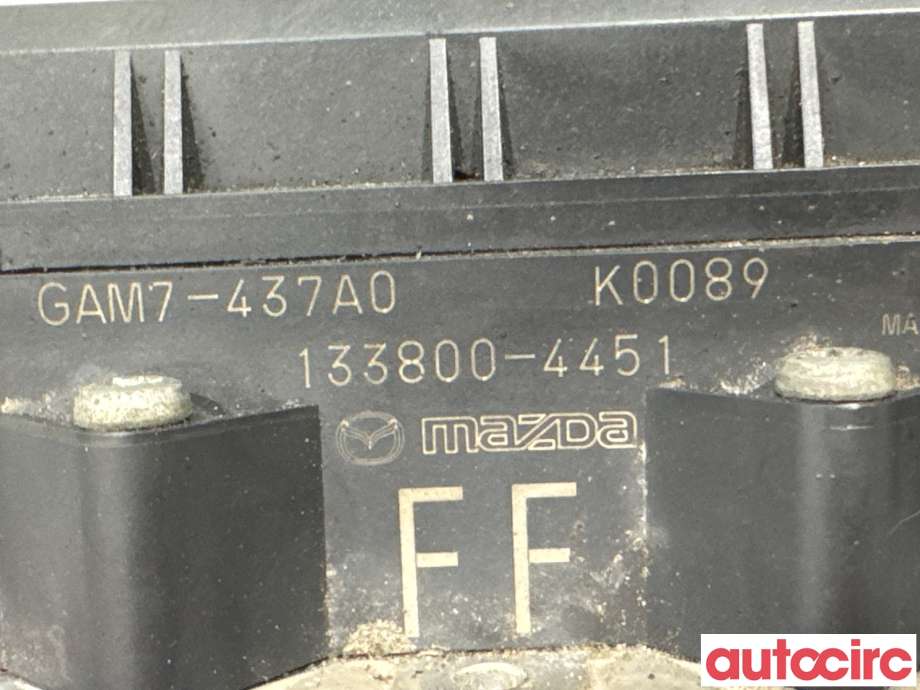 ABS sentral til Mazda 6 2008-2010 (Type II, Fase 1)  (MAZDA|GAY7-43-7A0B|133800-4451|GAM7-437A0)