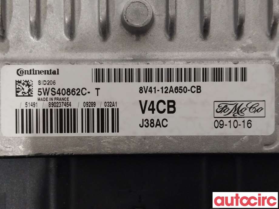 Styreenhet motor til Ford Kuga 2008-2012 (Type I)  (FORD|1570697|8V41-12A650-CB)