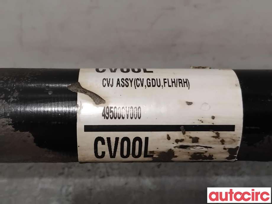 Drivaksel høyre foran, elbil til Kia EV6 2021-->> (KIA|49500CV000|)