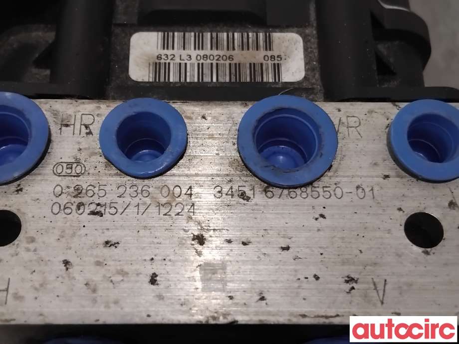 ABS sentral til BMW 5-Serie 2003-2010 (E60/E61) (E60/E61) (BMW|34516791108|0265236004|34516768550)