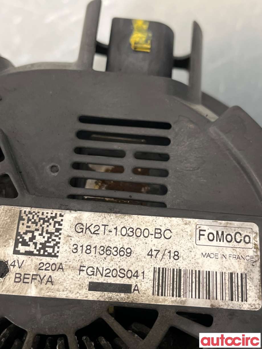 Dynamo til Ford Transit Connect 2013-2018 Type II, Fase 1 (FORD|2454938)