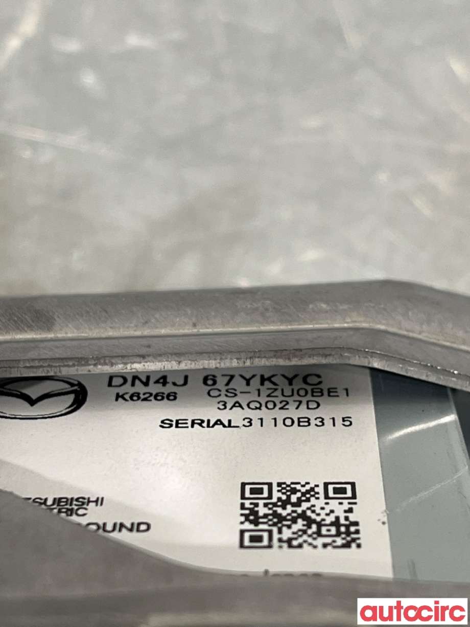 Styreenhet diverse til Mazda MX-30 2020-->>  (MAZDA|DN4J-67-YKYC)