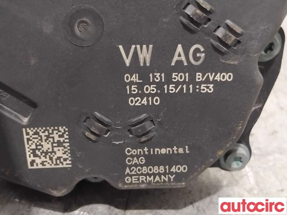 EGR-ventil til Audi A4 2007-2014 (Type IV) (B8) (B8) (AUDI|04L131501B|A2C80881400)