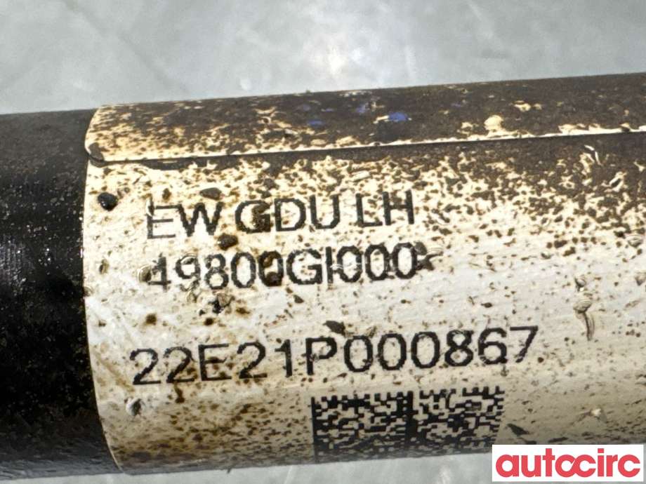 Drivaksel venstre bak, elbil til Kia EV6 2021-->> (KIA|49800GI000|)