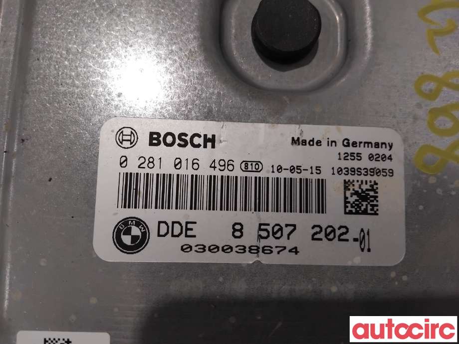 Styreenhet motor til BMW 3-Serie 2005-2011 (E90/E91/E92/E93) (E90/E91/E92/E93) (BMW|13618519672|0281016496|8507202)
