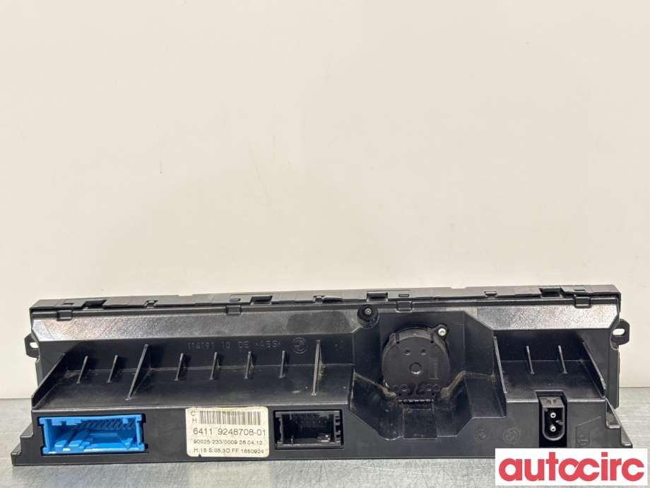 Varmeapparat betjening til BMW 5-Serie 2003-2010 (E60/E61) (E60/E61) (BMW|64119248708|90025-233)