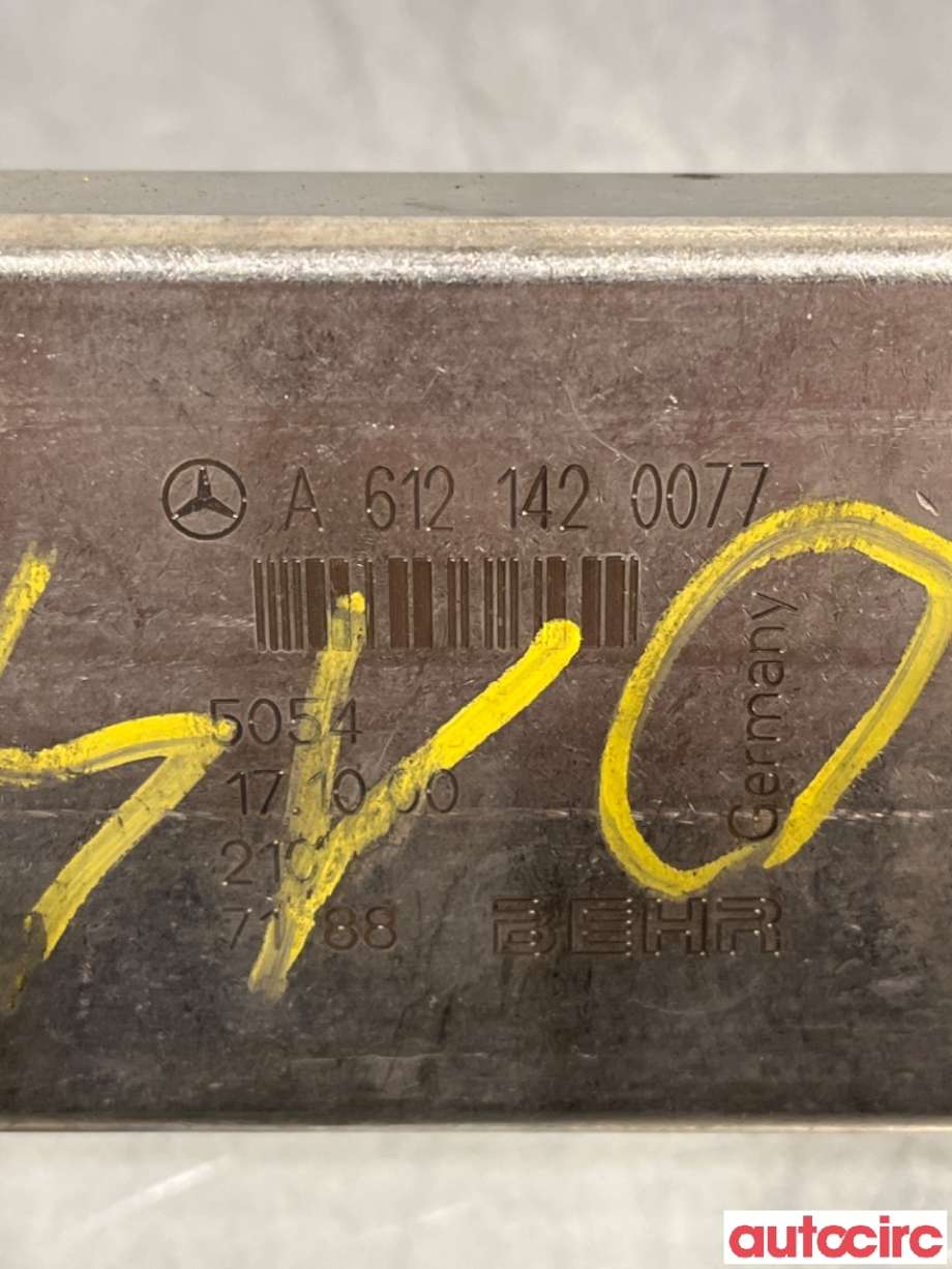 EGR-kjøler til Mercedes ML 1997-2005 (W163) (W163) (MERCEDES|A6121420079||A6121420077)