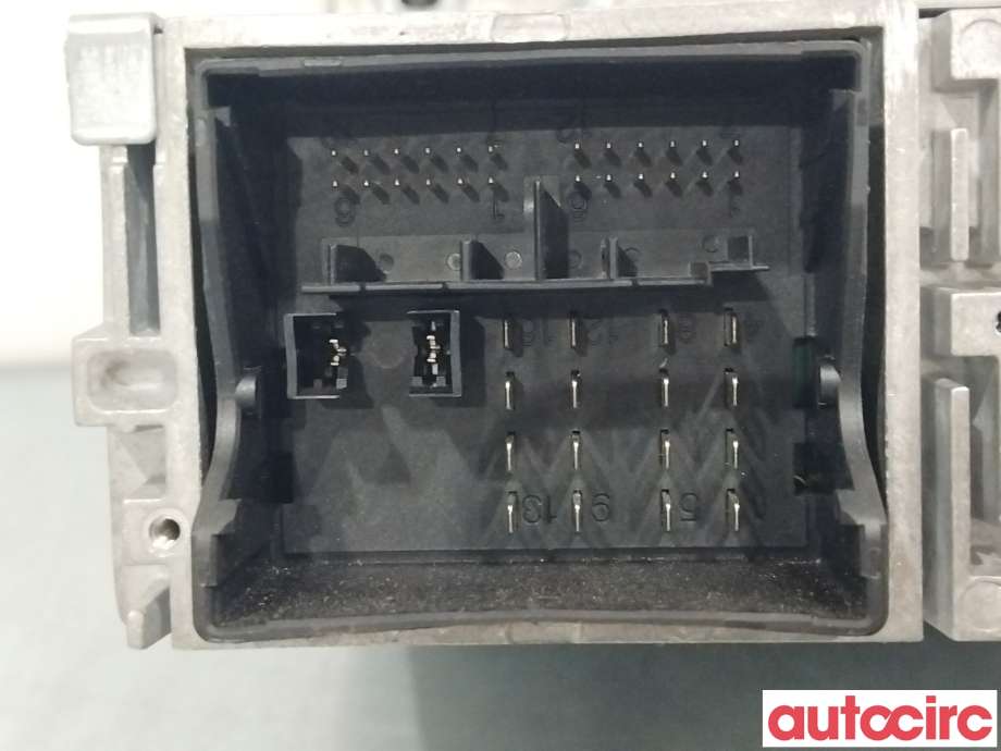 Multimedia display (MCU - Media Controller Unit) til Peugeot Partner 2015-2019 (Type II, Fase 2) (PEUGEOT|1615654580|9815355880)
