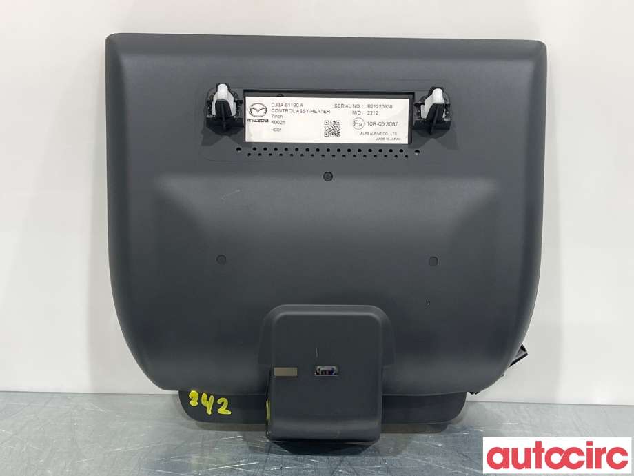 Varmeapparat betjening til Mazda MX-30 2020-->> (MAZDA|DJBA-61-190B|DJBA61190B)