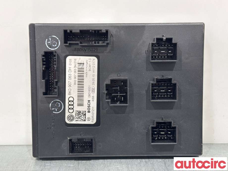 Styreenhet comfort (BCM) til Audi A4, 2007-2014 (Type IV) (B8) (B8) (AUDI|8K0907063DL)