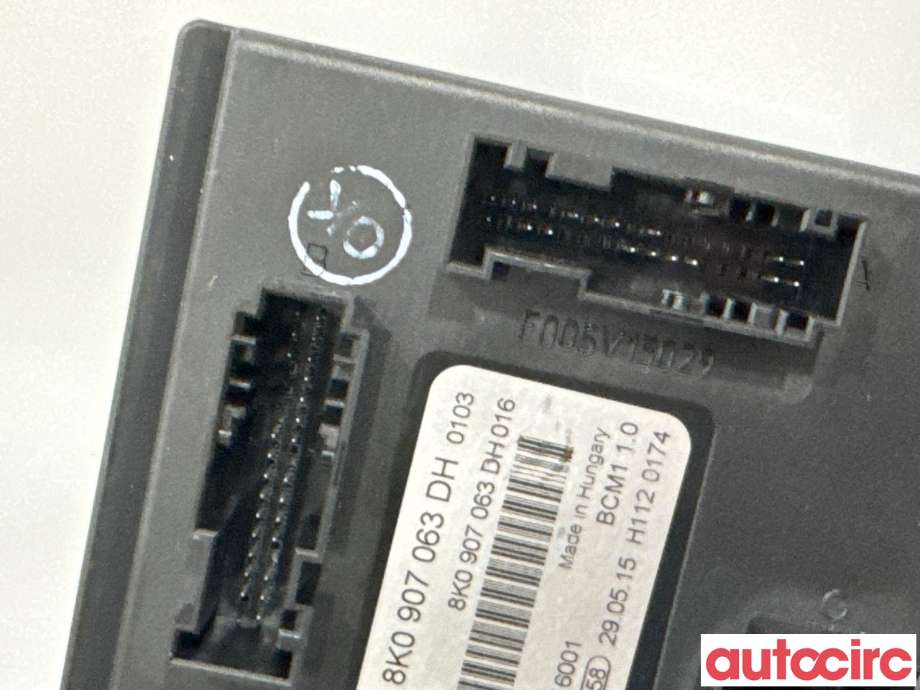 Styreenhet comfort (BCM) til Audi A4 2007-2014 (Type IV) (B8) (B8) (AUDI|8K0907063DL|08016001|8K0907063DH)