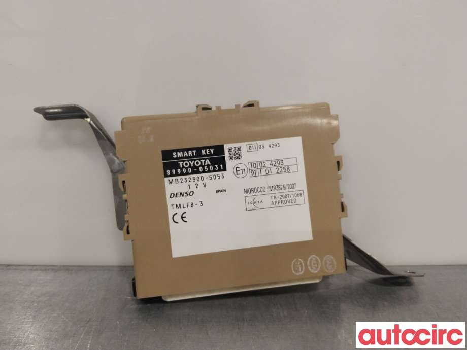 Styreenhet nøkkelfri/keyless til Toyota Avensis, 2009-2015 (Type III, Fase 1) (TOYOTA|8999005031)