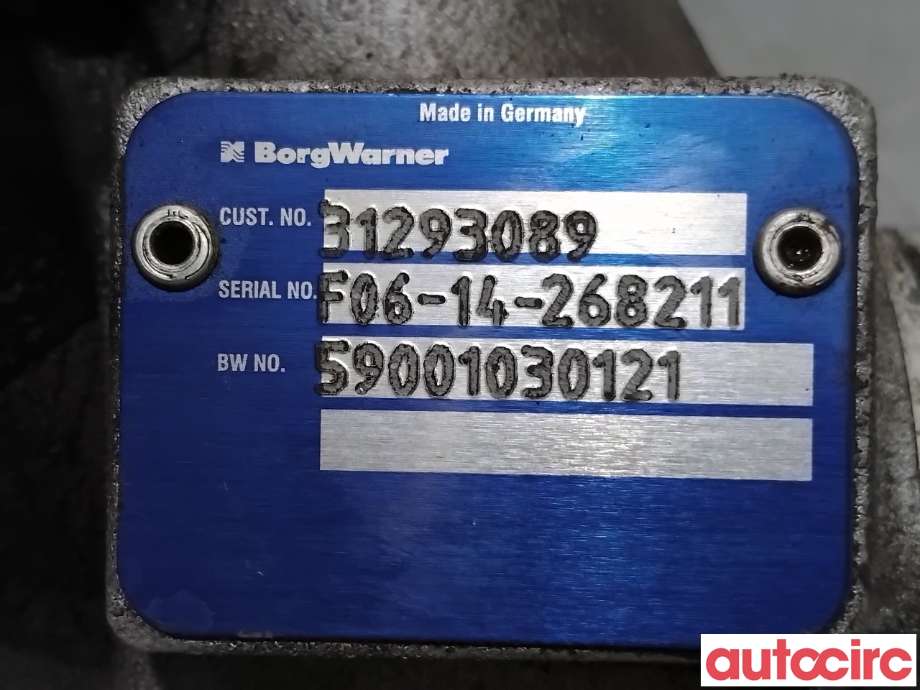 Diverse deler til Volvo XC60 2014-2017 (Type I, Fase 2)  (VOLVO|31431980|59001030121|31293089)